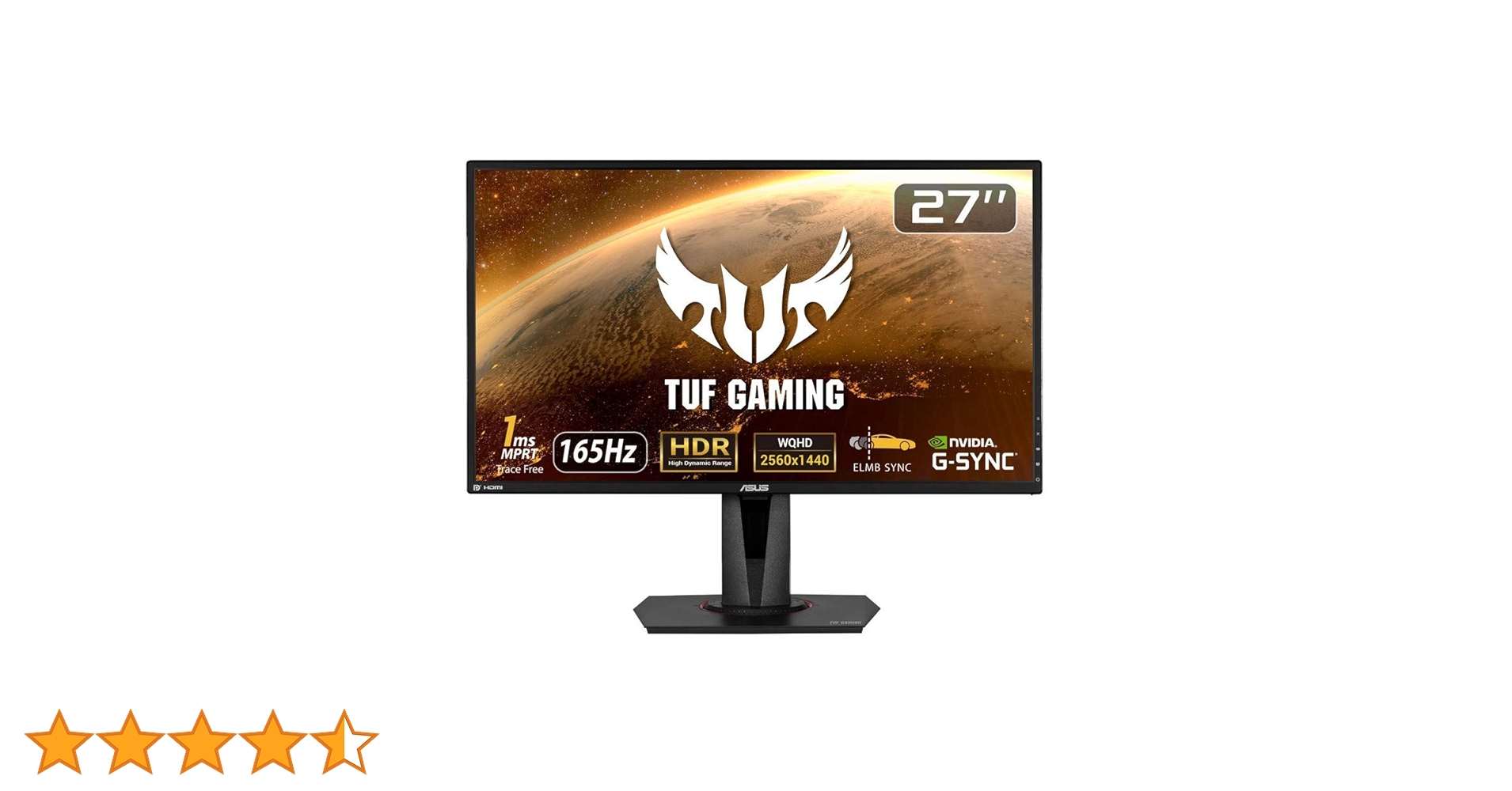 Amazon.co.jp: ASUS ゲーミングモニター TUF Gaming VG27AQ 27インチ